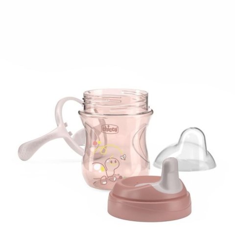 180622 KUBEK NIEKAPEK Z TWARDYM USTNIKIEM 200ML 6+ RÓŻOWY 180622 KUBEK NIEKAPEK Z TWARDYM USTNIKIEM 200ML 6+ RÓŻOWY