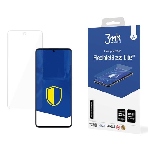 3mk FlexibleGlass Lite - Szkło hybrydowe do POCO F6 3mk FlexibleGlass Lite - Szkło hybrydowe do POCO F6