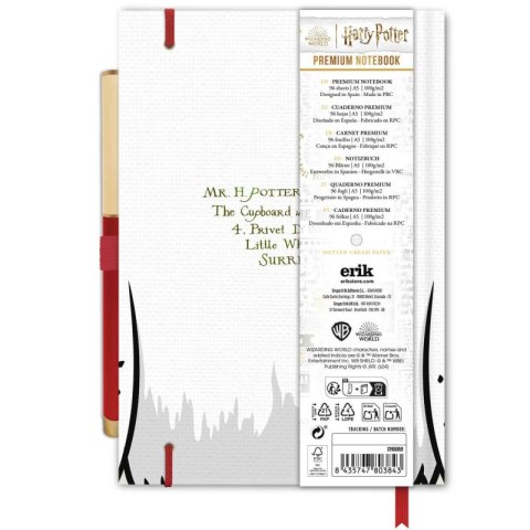 Harry Potter - Notatnik / Notes A5 z długopisem Hedwiga Harry Potter - Notatnik / Notes A5 z długopisem Hedwiga