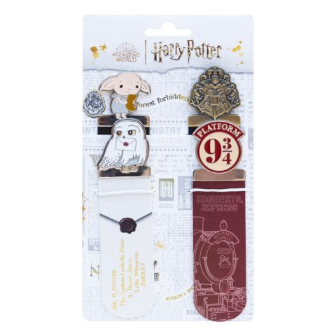 Harry Potter - Zestaw zakładek do książek 4 szt. Harry Potter - Zestaw zakładek do książek 4 szt.