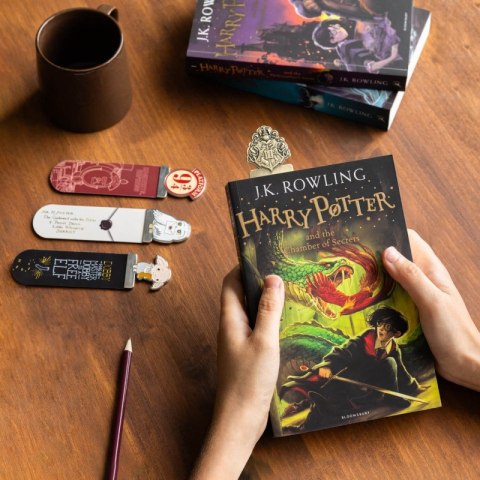 Harry Potter - Zestaw zakładek do książek 4 szt. Harry Potter - Zestaw zakładek do książek 4 szt.