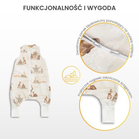 ŚPIWOREK DO SPANIA XL KRÓLICZKI BEŻOWY TOG 1.0 ŚPIWOREK DO SPANIA XL KRÓLICZKI BEŻOWY TOG 1.0