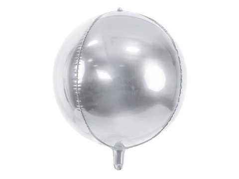 Balon foliowy Kula, 40cm, srebrna Balon foliowy Kula, 40cm, srebrna