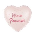 Balon foliowy Serce, Jasnoróżowy, Wieczór Panieński, 45 cm