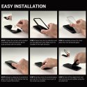 Crong Anti-Bacterial 3D Armour Glass - Szkło hartowane 9H Full Glue do iPhone 16 Pro Max + ramka instalacyjna