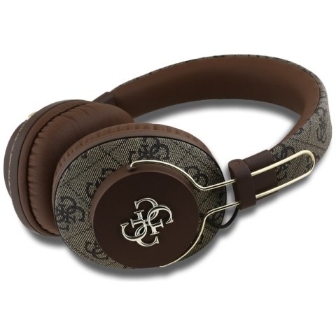 Guess Metal 4G Logo - Bezprzewodowe słuchawki nauszne Bluetooth ENC (brązowy) Guess Metal 4G Logo - Bezprzewodowe słuchawki nauszne Bluetooth ENC (brązowy)