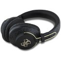 Guess Metal 4G Logo - Bezprzewodowe słuchawki nauszne Bluetooth ENC (czarny)