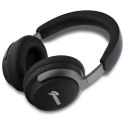 Guess Metal Script Logo - Bezprzewodowe słuchawki nauszne Bluetooth ANC + ENC (czarny)