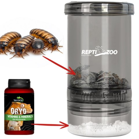 Repti-Zoo Vita-Calcium Shaker - kubek do obsypywania owadów karmowych Repti-Zoo Vita-Calcium Shaker - kubek do obsypywania owadów karmowych