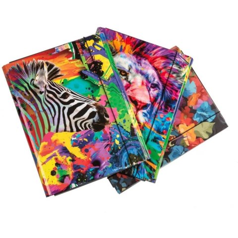 Teczka skrzydłowa z gumką ZEBRA 4cm kolekcja AFRYKA 310/97 VAUPE Teczka skrzydłowa z gumką ZEBRA 4cm kolekcja AFRYKA 310/97 VAUPE