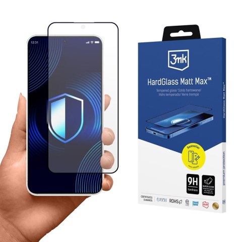 3mk HardGlass Matt Max - Matowe szkło hartowane do Samsung Galaxy S25 Edge 3mk HardGlass Matt Max - Matowe szkło hartowane do Samsung Galaxy S25 Edge
