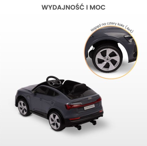 POJAZD NA AKUMULATOR AUDI ETRON SPORTBACK GREY POJAZD NA AKUMULATOR AUDI ETRON SPORTBACK GREY