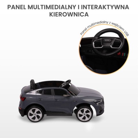 POJAZD NA AKUMULATOR AUDI ETRON SPORTBACK GREY POJAZD NA AKUMULATOR AUDI ETRON SPORTBACK GREY