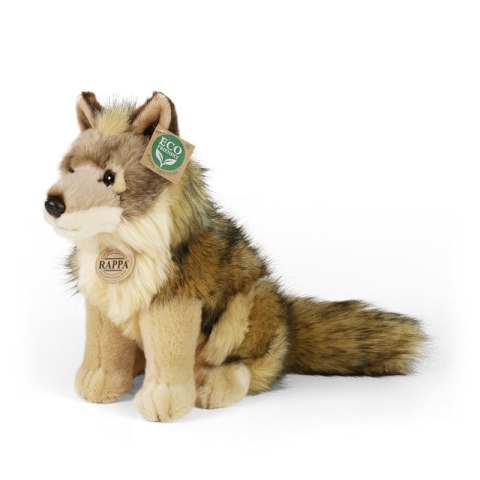 Rappa - Pluszowa maskotka siedzący Kojot 24 cm Eco-Friendly Rappa - Pluszowa maskotka siedzący Kojot 24 cm Eco-Friendly