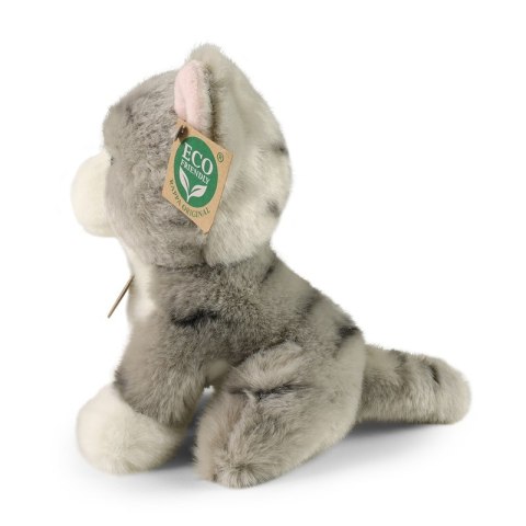 Rappa - Pluszowa maskotka siedzący szary Kot 18 cm Eco-Friendly Rappa - Pluszowa maskotka siedzący szary Kot 18 cm Eco-Friendly