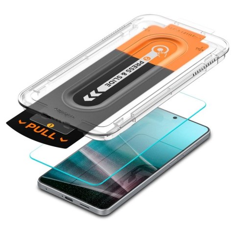 Spigen GLAS.TR EZ Fit Pro - Szkło hartowane do Samsung Galaxy S25 Edge Spigen GLAS.TR EZ Fit Pro - Szkło hartowane do Samsung Galaxy S25 Edge