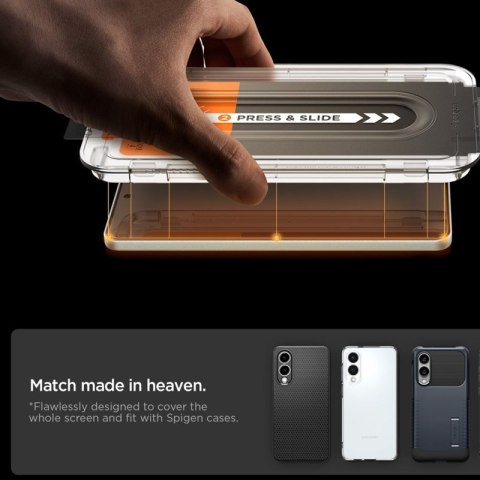 Spigen GLAS.TR EZ Fit Pro - Szkło hartowane do Samsung Galaxy S25 Edge Spigen GLAS.TR EZ Fit Pro - Szkło hartowane do Samsung Galaxy S25 Edge