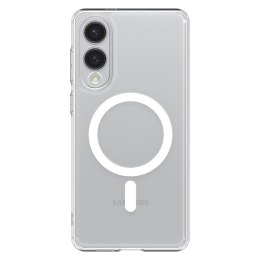 Spigen Ultra Hybrid Mag MagSafe - Etui do Samsung Galaxy S25 Edge (Clear / White)