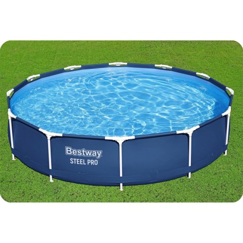 Basen ogrodowy stelażowy 366 x 76 cm 7w1 Bestway 56681 Basen ogrodowy stelażowy 366 x 76 cm 7w1 Bestway 56681