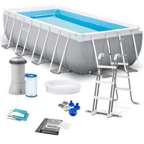 Basen ogrodowy stelażowy 400 x 200 x 122 cm 10w1 INTEX 26790 Basen ogrodowy stelażowy 400 x 200 x 122 cm 10w1 INTEX 26790