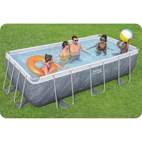 Basen ogrodowy stelażowy 404 x 201 x 100 cm 18w1 Bestway 56721 Basen ogrodowy stelażowy 404 x 201 x 100 cm 18w1 Bestway 56721