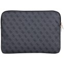 Guess 4G Zipper Pocket Triangle Logo Sleeve - Etui na notebooka 14" (czarny)