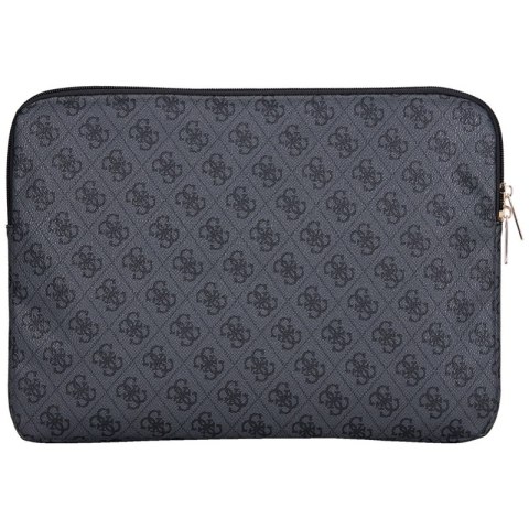 Guess 4G Zipper Pocket Triangle Logo Sleeve - Etui na notebooka 14" (czarny) Guess 4G Zipper Pocket Triangle Logo Sleeve - Etui na notebooka 14" (czarny)