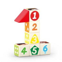 Klocki Magnetyczne Alilo - matematyka - 30 el.