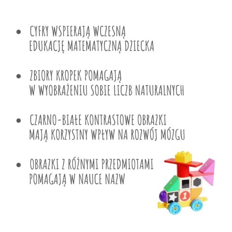 Klocki Magnetyczne Alilo - matematyka - 30 el. Klocki Magnetyczne Alilo - matematyka - 30 el.