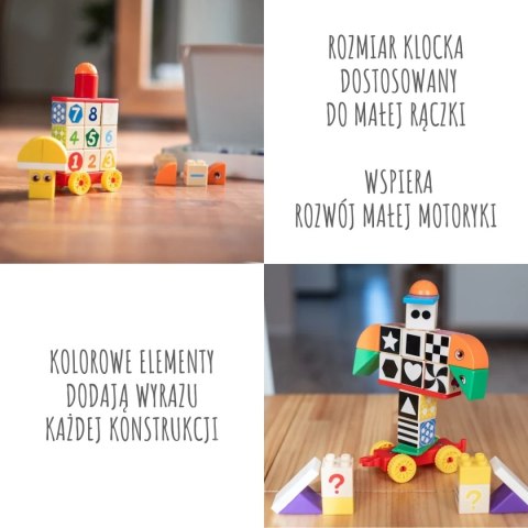 Klocki Magnetyczne Alilo - matematyka - 30 el. Klocki Magnetyczne Alilo - matematyka - 30 el.
