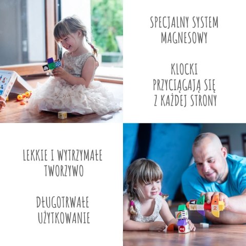 Klocki Magnetyczne Alilo - matematyka - 30 el. Klocki Magnetyczne Alilo - matematyka - 30 el.