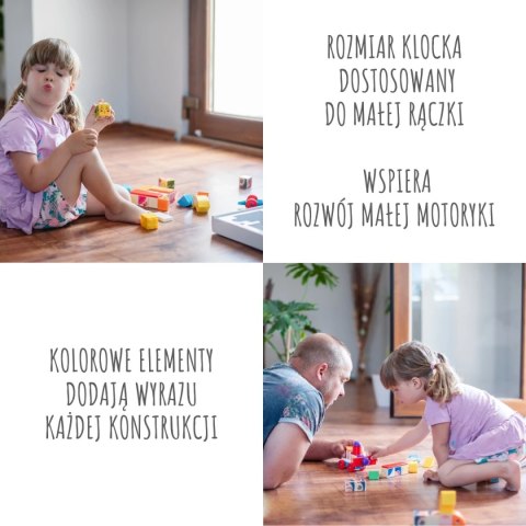 Klocki magnetyczne Alilo - emocje - 40 el. Klocki magnetyczne Alilo - emocje - 40 el.