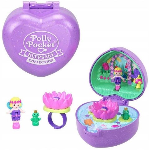 Polly Pocket Zestaw Serduszko z pierścionkiem
