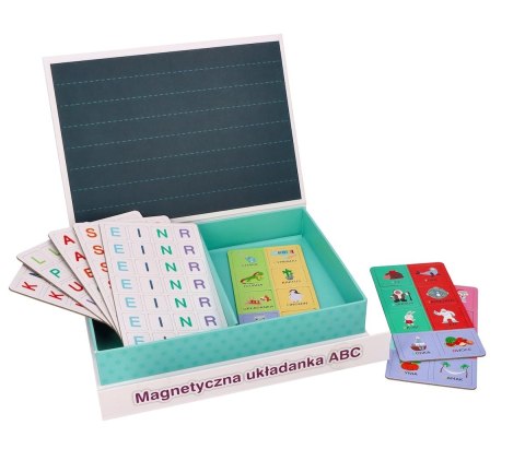 Tablica układanka magnetyczna - Literki ABC Tablica układanka magnetyczna - Literki ABC