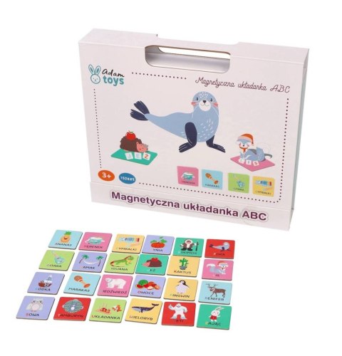 Tablica układanka magnetyczna - Literki ABC Tablica układanka magnetyczna - Literki ABC