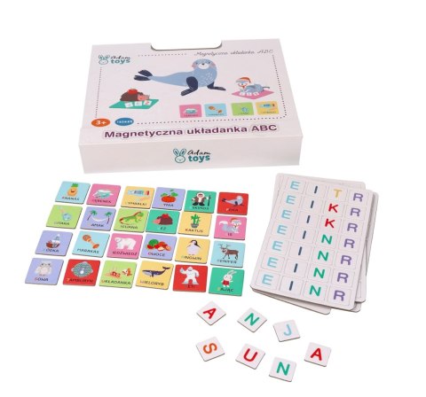 Tablica układanka magnetyczna - Literki ABC Tablica układanka magnetyczna - Literki ABC