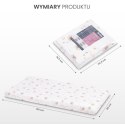 PRZEŚCIERADŁO DRUKOWANE DMUCHAWCE BEŻOWE 60X120CM