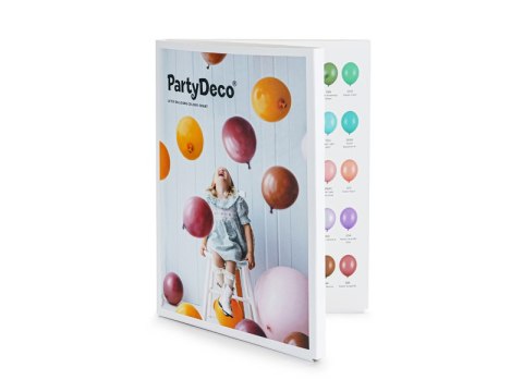 PartyDeco Color Book, Próbnik - Wzornik, Księga Kolorów