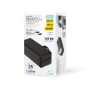 Powerbank 50000mAh 20W 2xUSB-A + 2xUSB-C + kabel USB-C -> USB-C + latarka PLATINET (45872)
