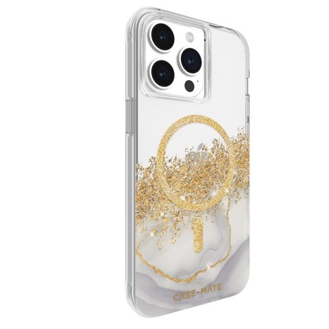 Case-Mate Karat MagSafe - Etui iPhone 15 Pro Max zdobione złotem (Marble) Case-Mate Karat MagSafe - Etui iPhone 15 Pro Max zdobione złotem (Marble)