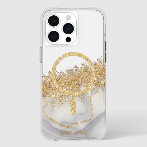 Case-Mate Karat MagSafe - Etui iPhone 15 Pro Max zdobione złotem (Marble) Case-Mate Karat MagSafe - Etui iPhone 15 Pro Max zdobione złotem (Marble)