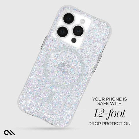 Case-Mate Twinkle MagSafe - Etui iPhone 15 Pro (Disco) Case-Mate Twinkle MagSafe - Etui iPhone 15 Pro (Disco)