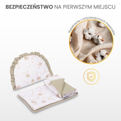 KOMPLET DO WÓZKA MUŚLIN TEDDY SZARY KOMPLET DO WÓZKA MUŚLIN TEDDY SZARY