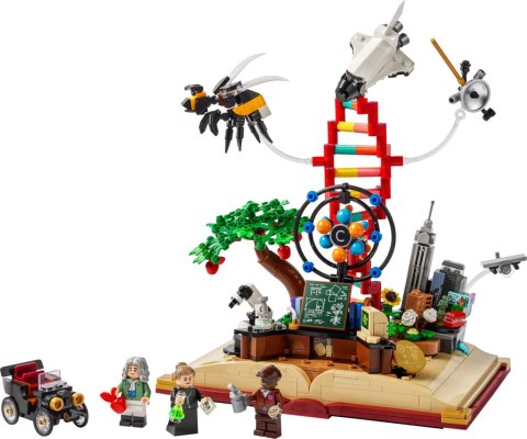 LEGO 21355 Ewolucja Przedmiotow scislych LEGO 21355 Ewolucja Przedmiotow scislych