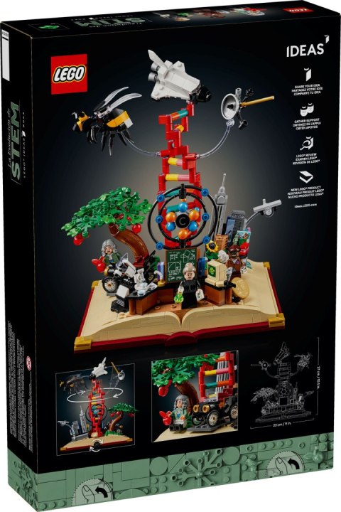 LEGO 21355 Ewolucja Przedmiotow scislych LEGO 21355 Ewolucja Przedmiotow scislych