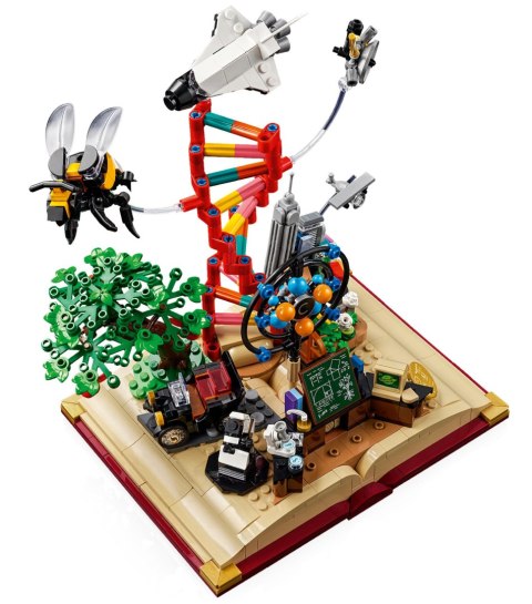 LEGO 21355 Ewolucja Przedmiotow scislych LEGO 21355 Ewolucja Przedmiotow scislych