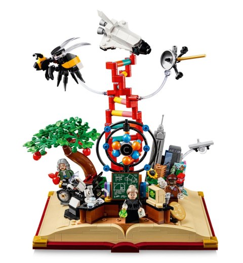 LEGO 21355 Ewolucja Przedmiotow scislych LEGO 21355 Ewolucja Przedmiotow scislych