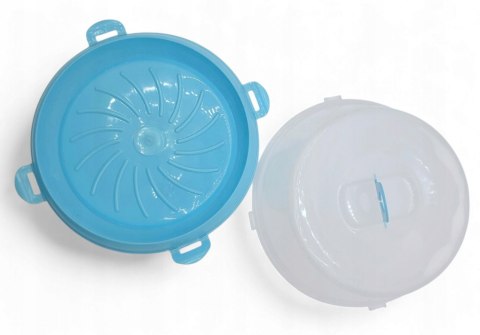 PLASTIKOWY ZAMYKANY POJEMNIK NA CIASTO TORT DO PRZENOSZENIA PRZECHOWYWANIA