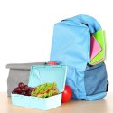 POJEMNIK ŚNIADANIOWY Z PRZEGRODĄ I SZTUĆCAMI LUNCHBOX ŚNIADANIÓWKA