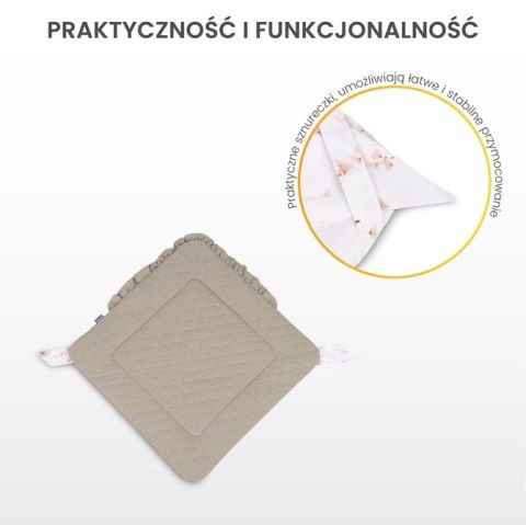 ROŻEK MUŚLINOWY BALETNICE RÓŻOWE 75x75 ROŻEK MUŚLINOWY BALETNICE RÓŻOWE 75x75
